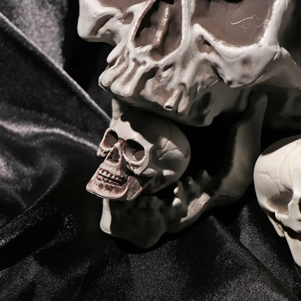 Halloween Skull Prop Skeleton Head Decoration for Party Decor