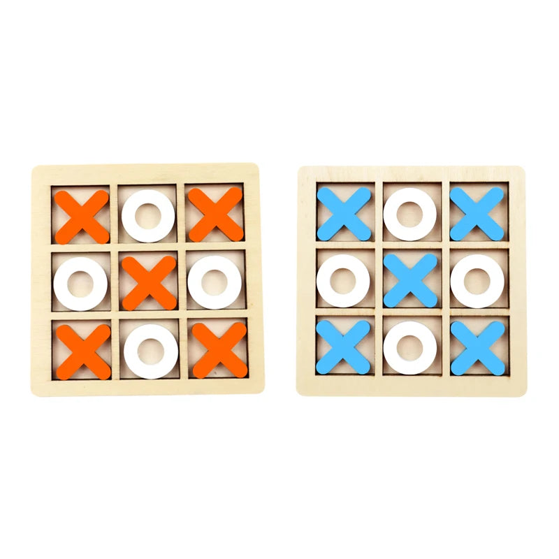 Wooden Tic Tac Toe Game