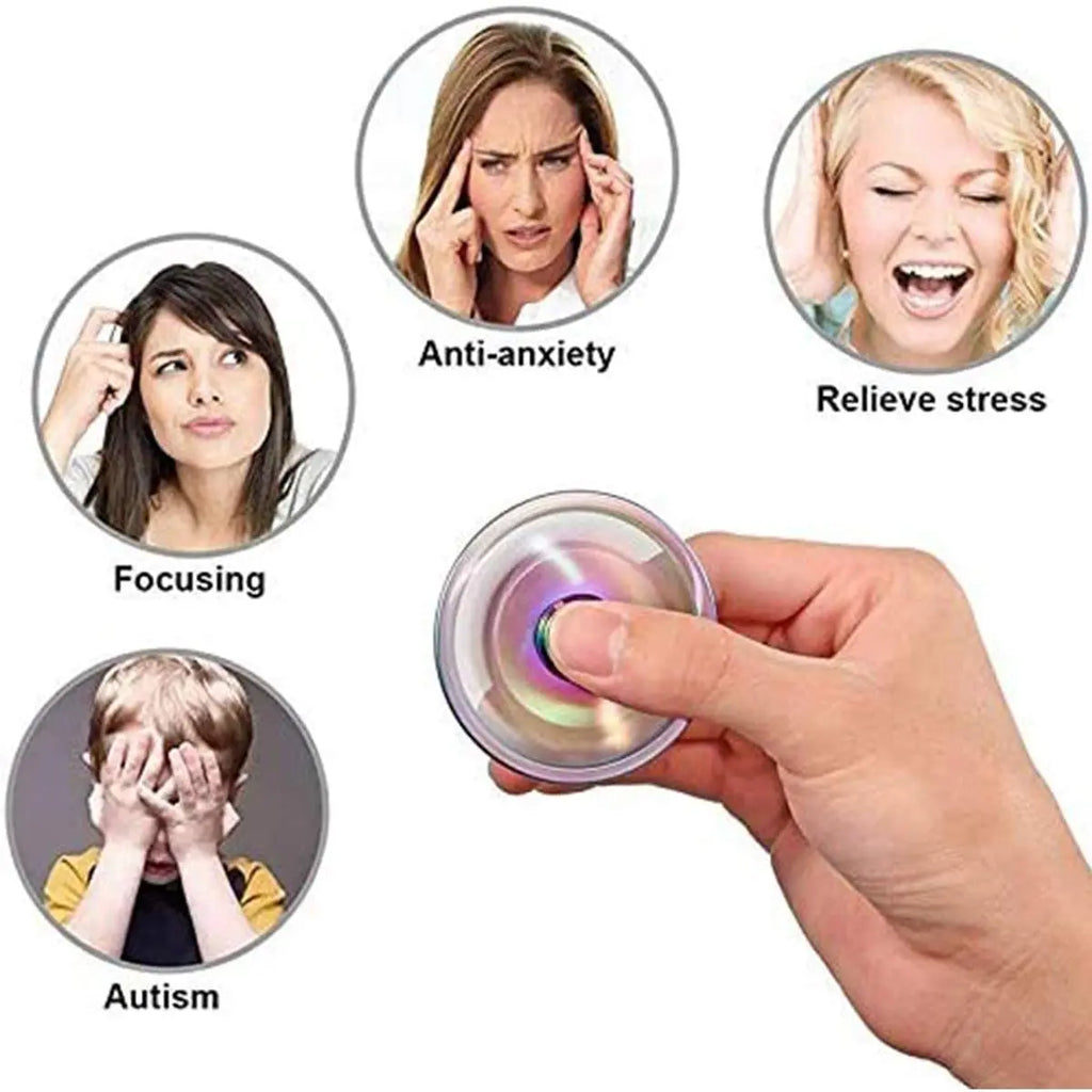 Metal Fidget Spinner Dragon Wings Hand Spinner with Bearing