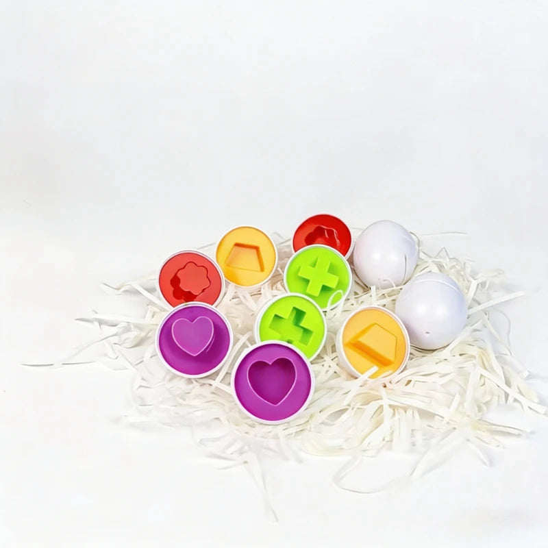 Color and Shape Matching Toy with Storage Box for Toddlers