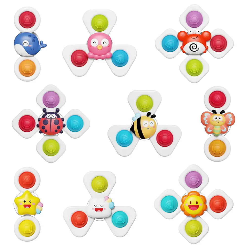 Cartoon Spinning Toy Ocean Insect Fidget Spinner for Kids