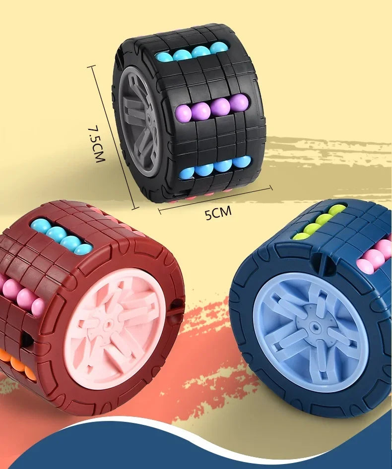 3D Puzzle Fidget Toy – Rotating Cube Brain Teaser for Kids & Adults