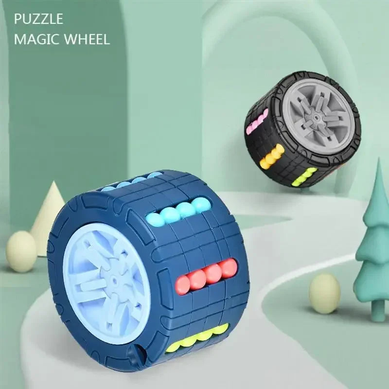 3D Puzzle Fidget Toy – Rotating Cube Brain Teaser for Kids & Adults