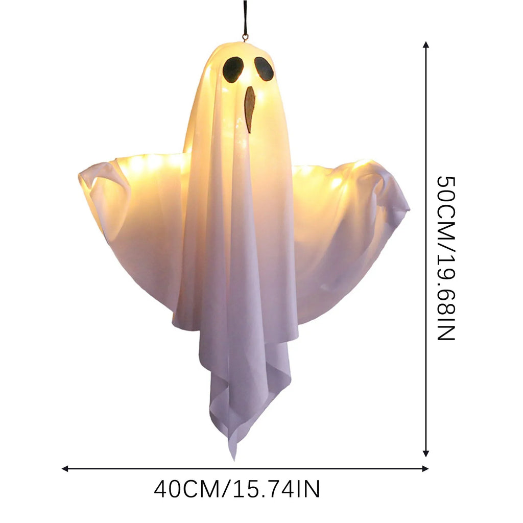 Halloween Ghost Decoration Hanging Light-Up Ghost for Party Decor