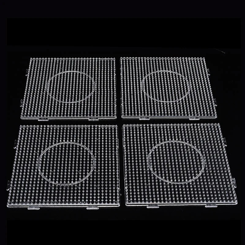 Perler Beads Pegboard 3D Puzzle Board for Kids 2.6mm/5mm