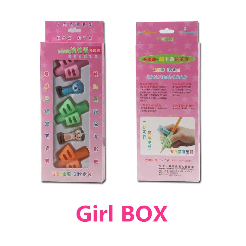 Pencil Grip for Kids, Handwriting Aid & Writing Holder