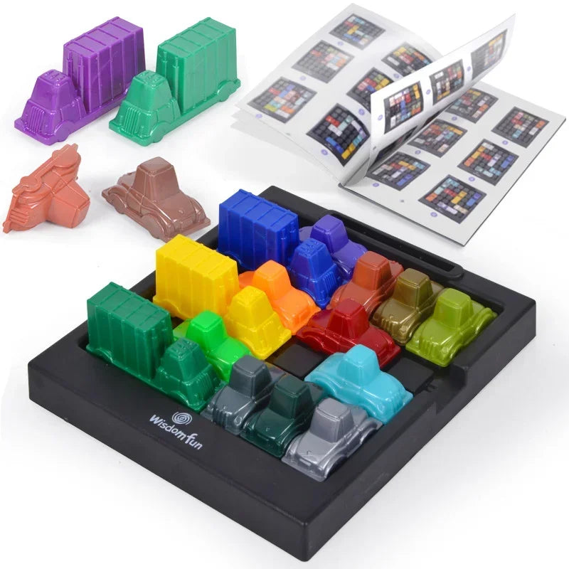 Traffic Jam Puzzle Game – Rush Hour Logic & Spatial Reasoning Toy