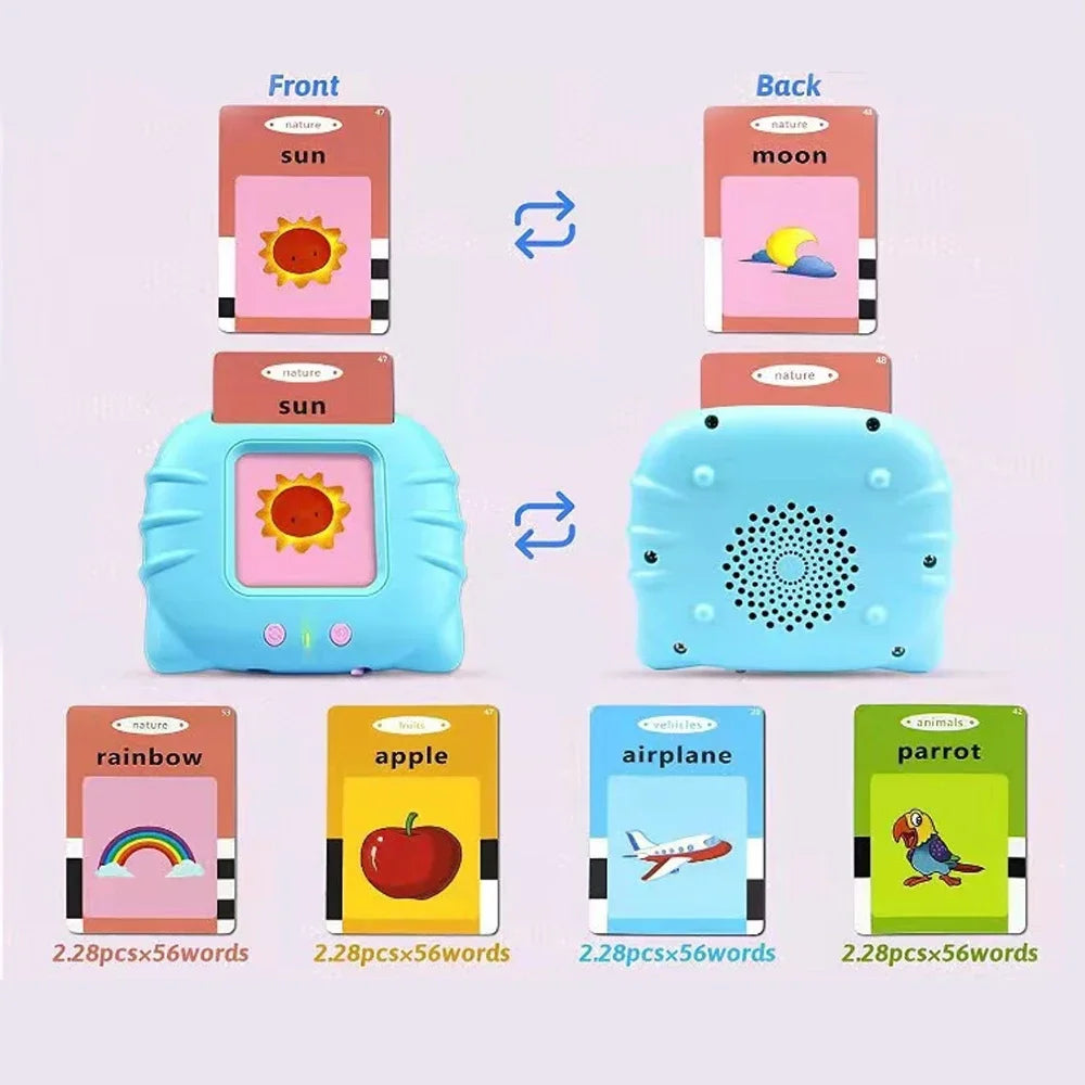 Talking Flash Cards for Kids | Electronic English Learning Toy