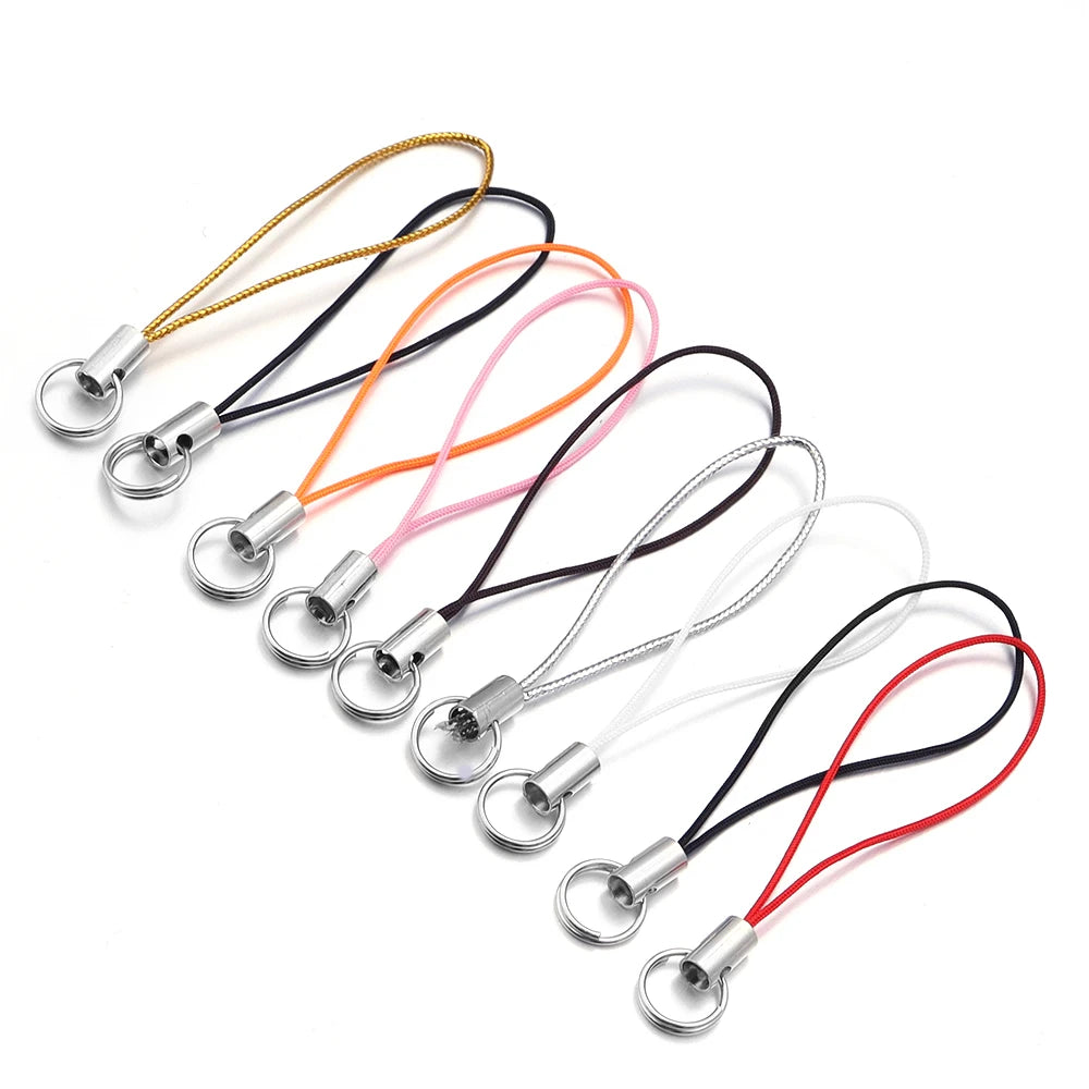 Wrist Lanyard, 50pcs Short Phone Strap for Keys, USB & ID Badges
