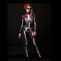 Ghost Bride Costume – Girls Halloween Skeleton Party Outfit