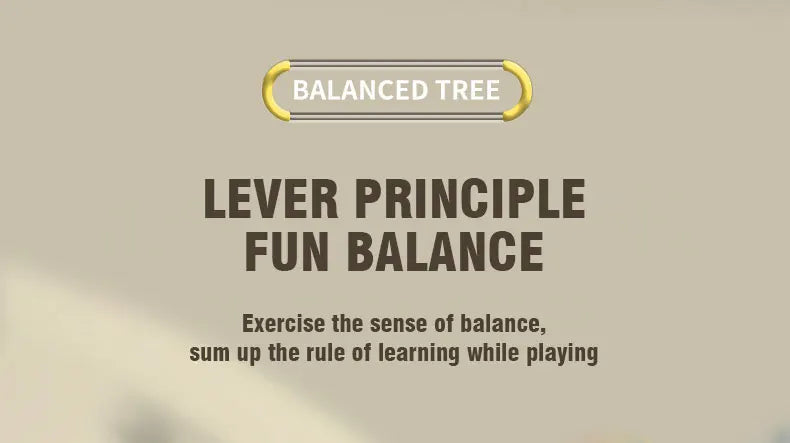 Balance Tree Game – Kids Math Learning & Balancing Toy