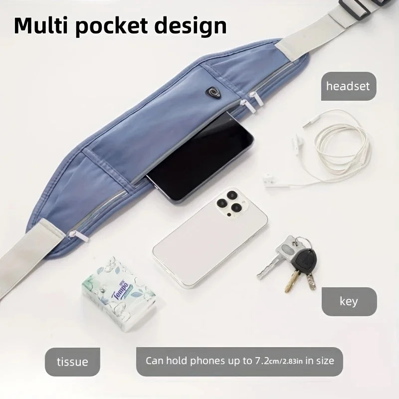 Running Waist Bag, Waterproof Sports Belt Pack for Phone