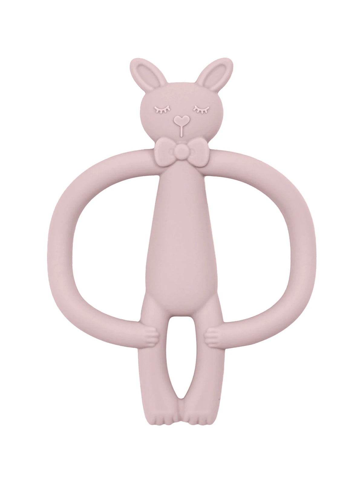 Silicone Baby Teether – Cute Rabbit Teething Toy for Infants