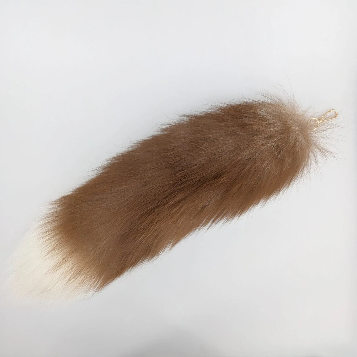 Fox Tail Keychain for Women Furry Y2K Car Accessory