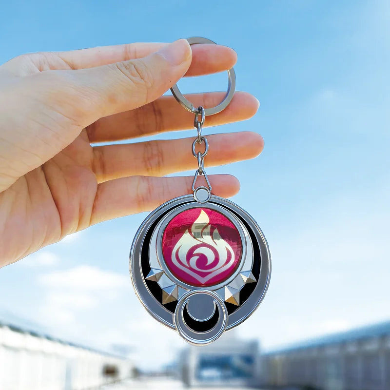 Anime Cosplay Keychain – Eye of God Pendant