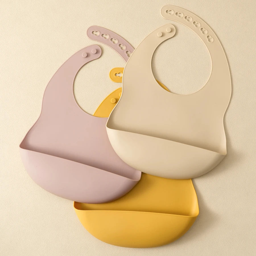Silicone Baby Bib – Waterproof Feeding for Toddlers