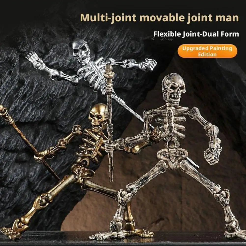 Magnetic Skeleton Toy – Posable Halloween Assembly Figure