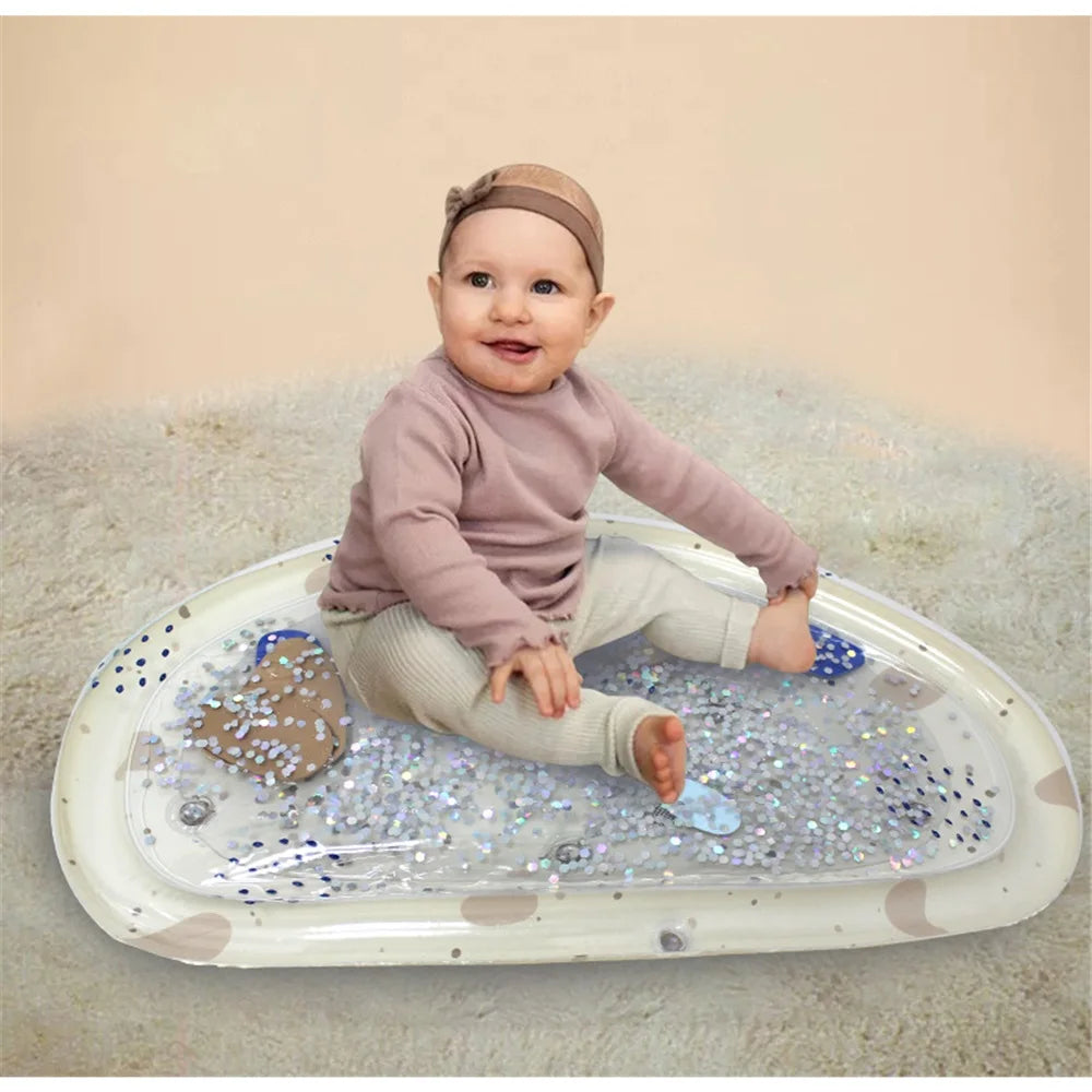 Baby Water Play Mat – Inflatable Tummy Time Activity Mat