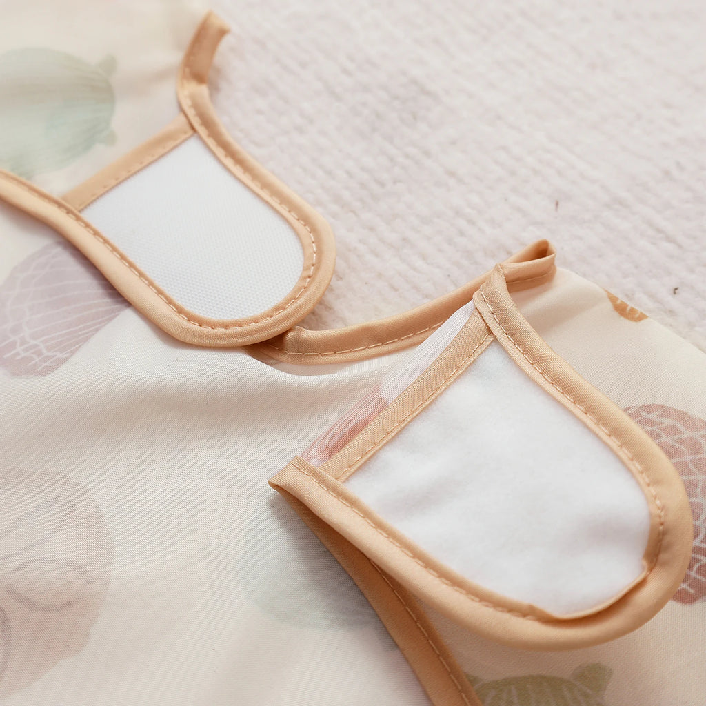 Long Sleeve Baby Bib – Waterproof Washable Feeding Bib for Toddlers