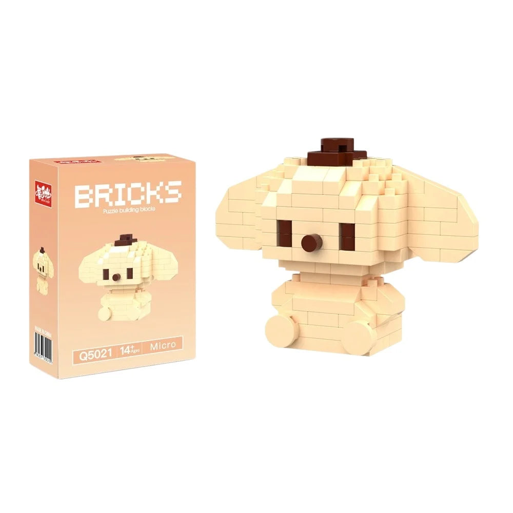Cartoon Building Blocks – Mini ABS Assembly Brick Set