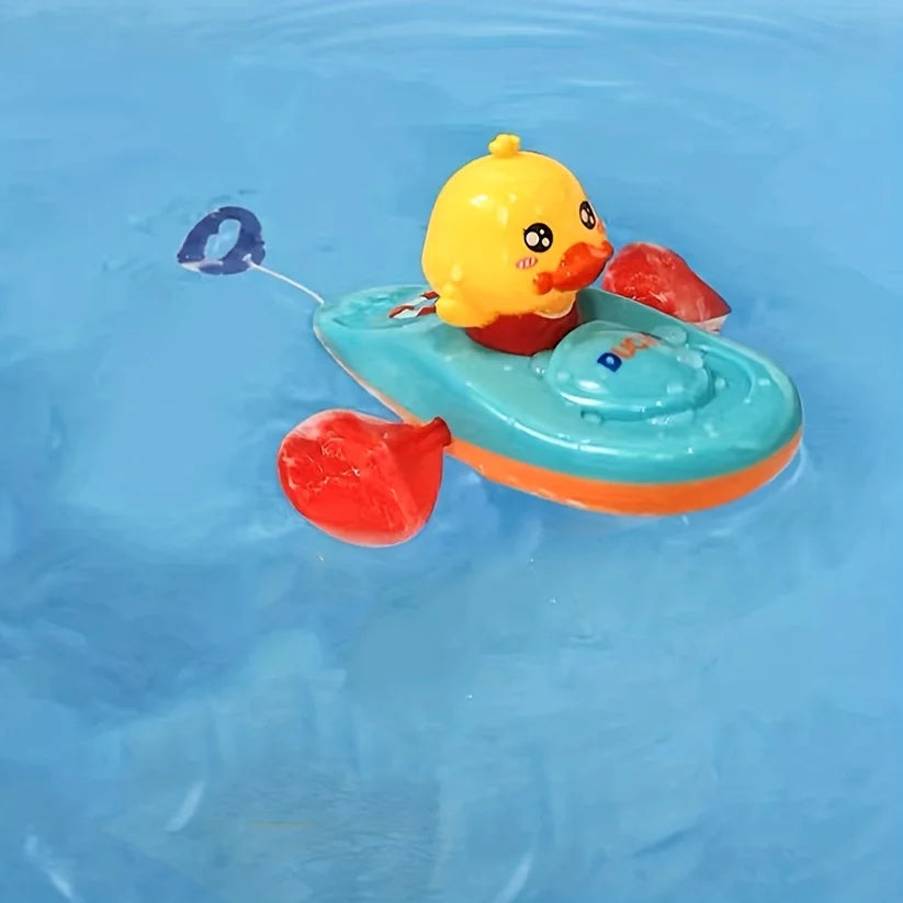 Yellow Duck Bath Toy – Pool & Bathroom Water Play Toy