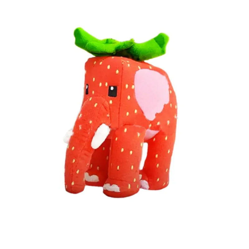 Strawberry Elephant Plush – Soft Cute Plush Doll