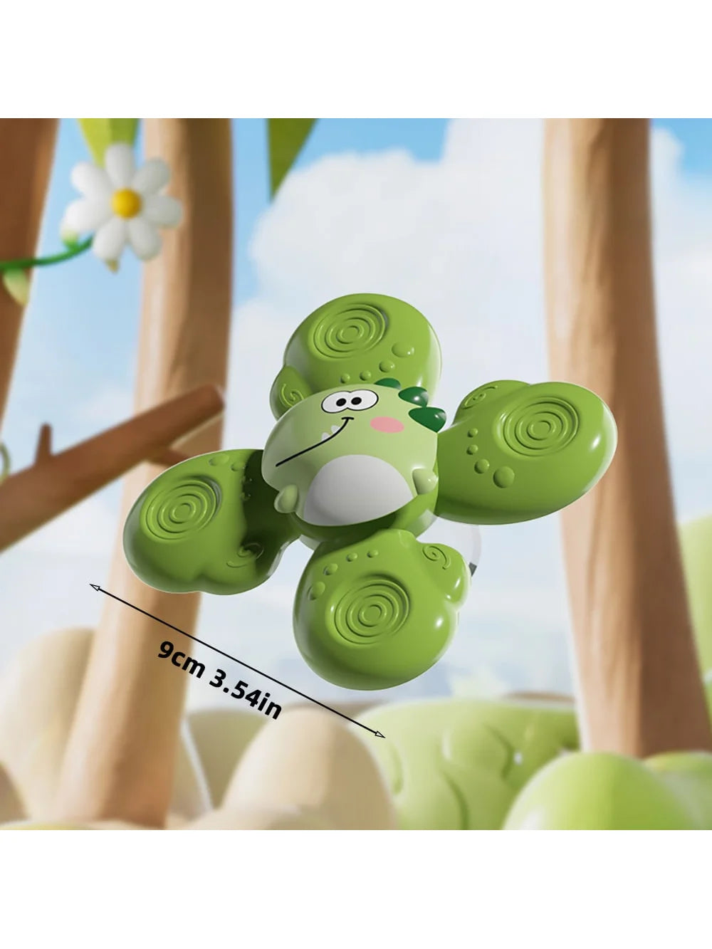 Baby Bath Toy, Suction Cup Spinning Waterwheel for Toddlers
