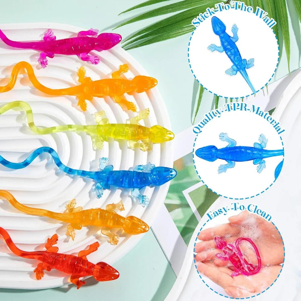 Sticky Climbing Lizard Toys – Fun Party Favor Pack