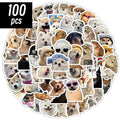 Funny Dog Stickers – Cute Cartoon Decals for Kids & Stationery