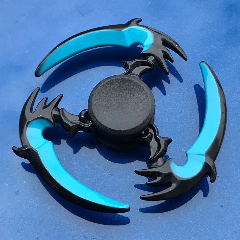Colorful Metal Fidget Spinner – Zinc Alloy Hand Spinner for Adults