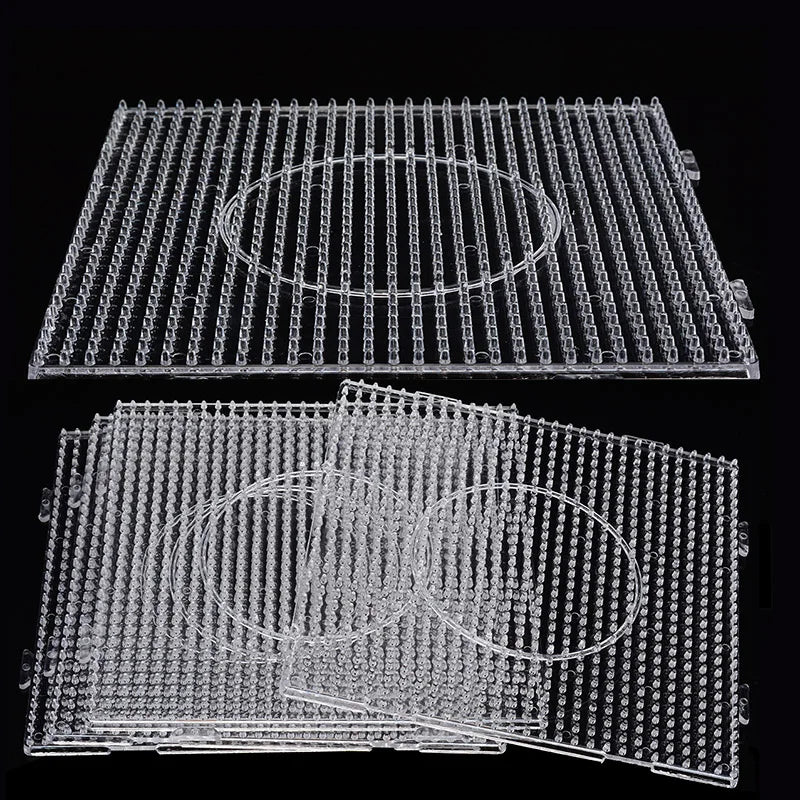 Perler Beads Pegboard 3D Puzzle Board for Kids 2.6mm/5mm