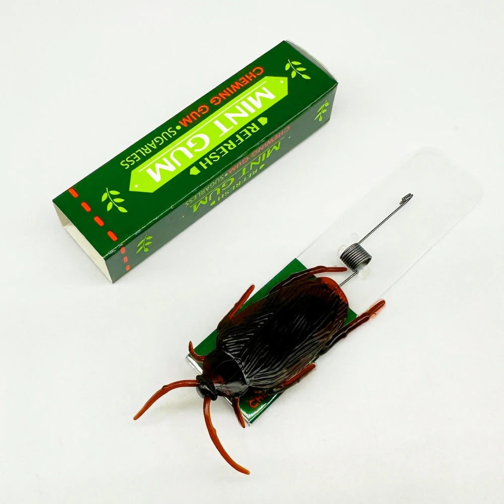Halloween Prank Toy – Fake Cockroach Party Gag for Spooky Fun
