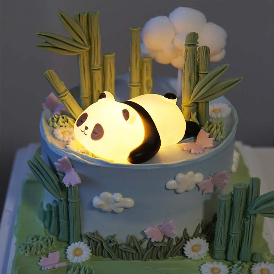 Panda Night Light – LED Kids Bedside Lamp & Room Decor