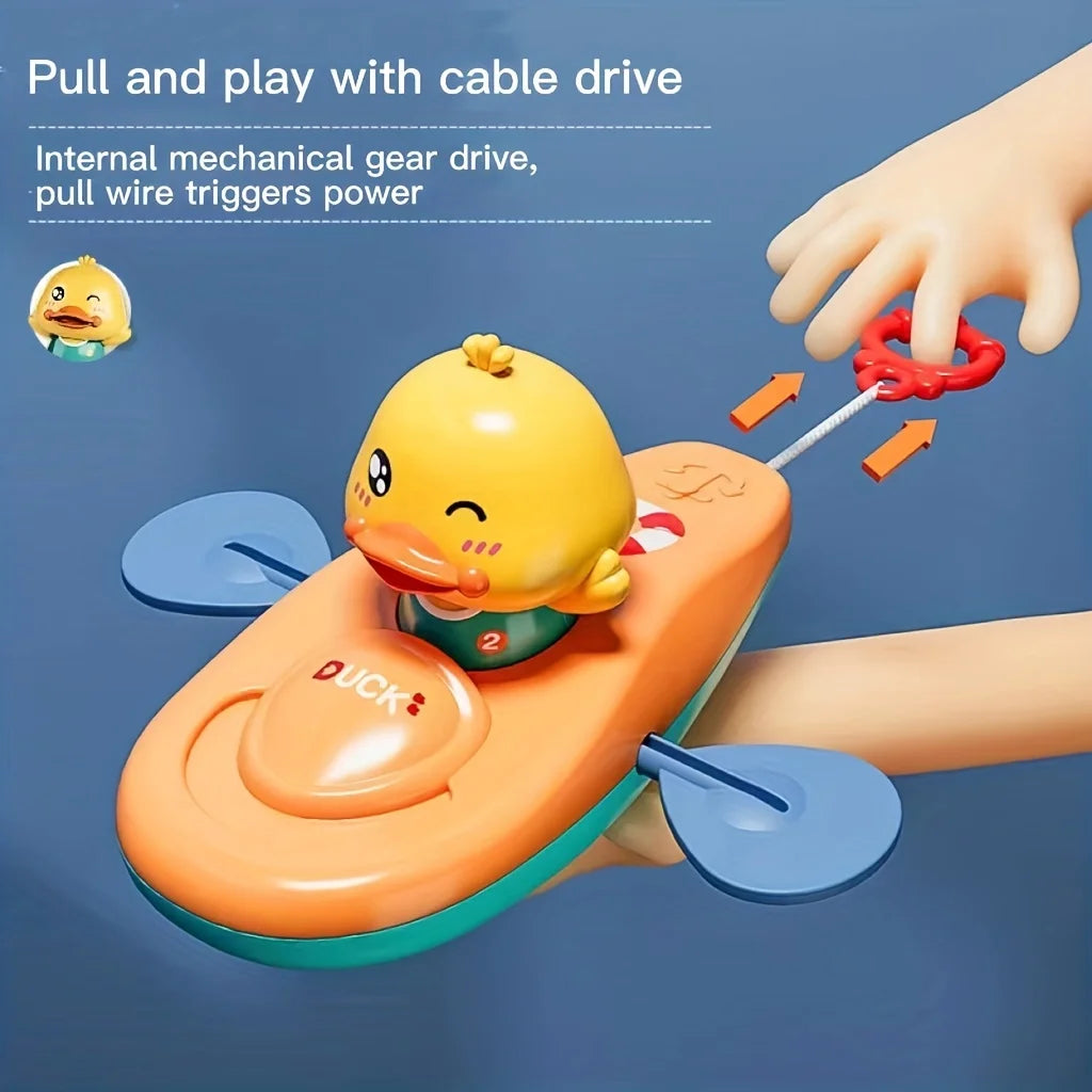 Yellow Duck Bath Toy – Pool & Bathroom Water Play Toy