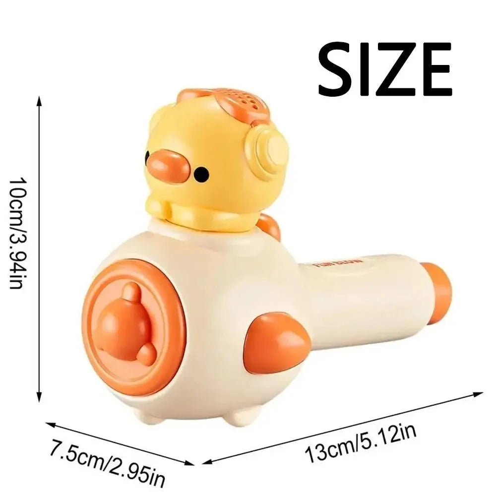 Montessori Sensory Toy 3-in-1 Blowing Floating Ball & Whistle Game