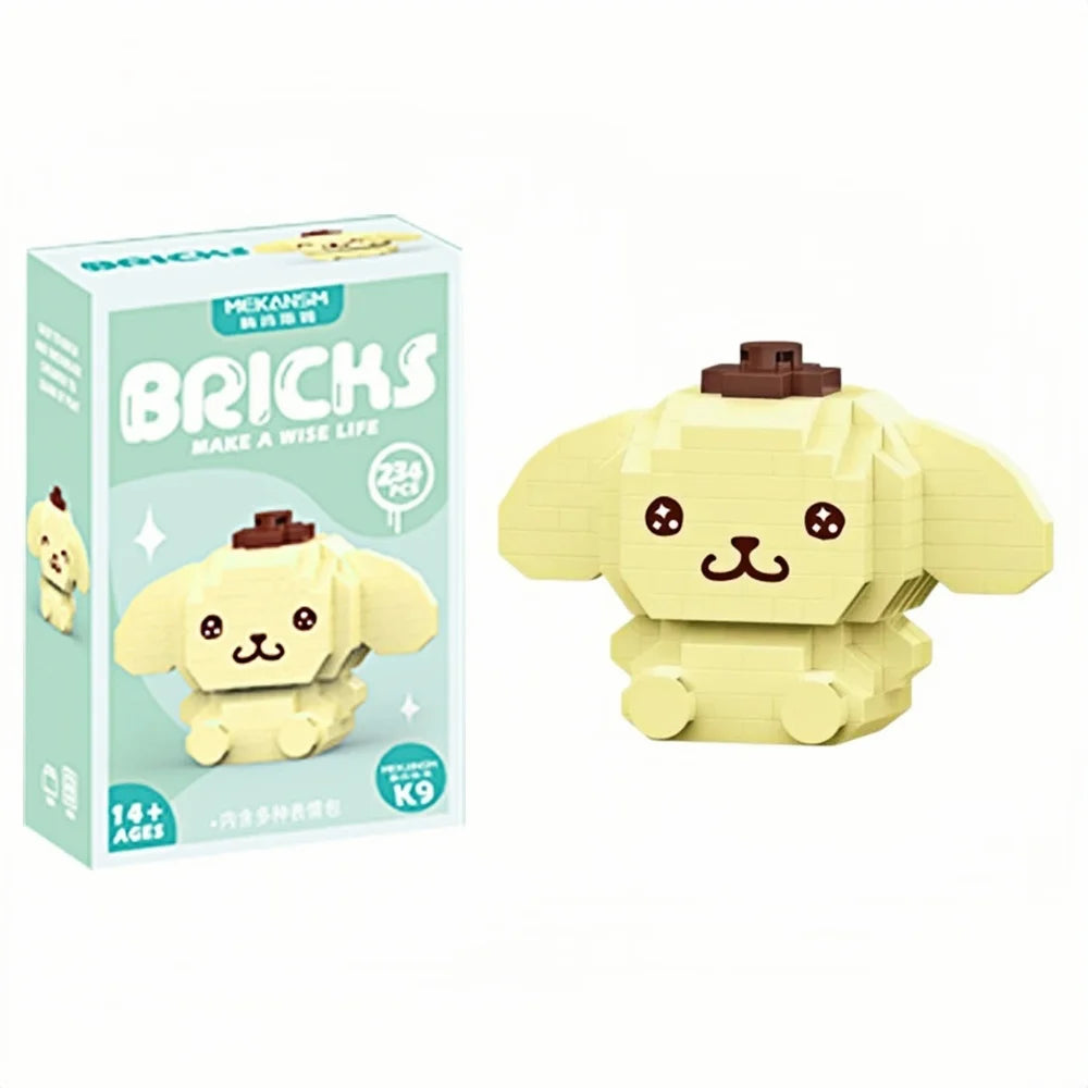 Cartoon Building Blocks – Mini ABS Assembly Brick Set