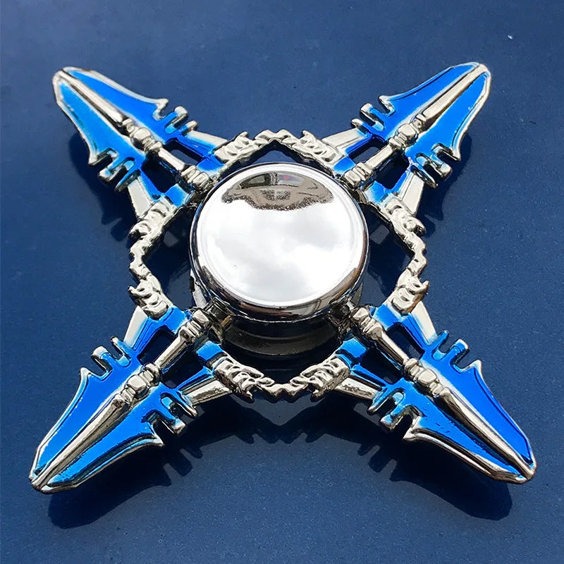 Colorful Metal Fidget Spinner – Zinc Alloy Hand Spinner for Adults