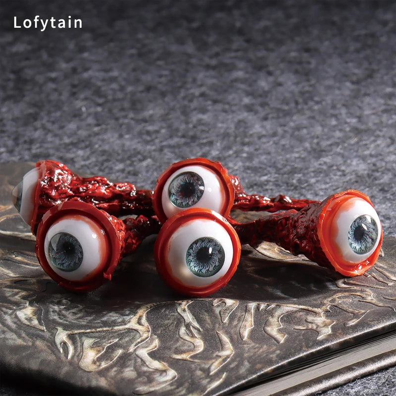 Halloween Eyeball Horror Prop, Scary Costume Accessory for Parties