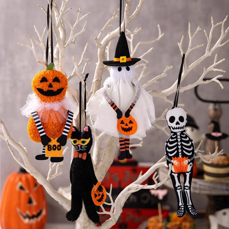 Halloween Hanging Ornament Ghost Pumpkin Party Decoration