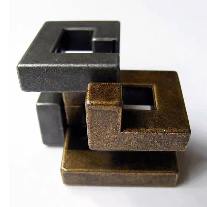 Metal Brain Teaser – 3D Interlocking IQ Logic Puzzle