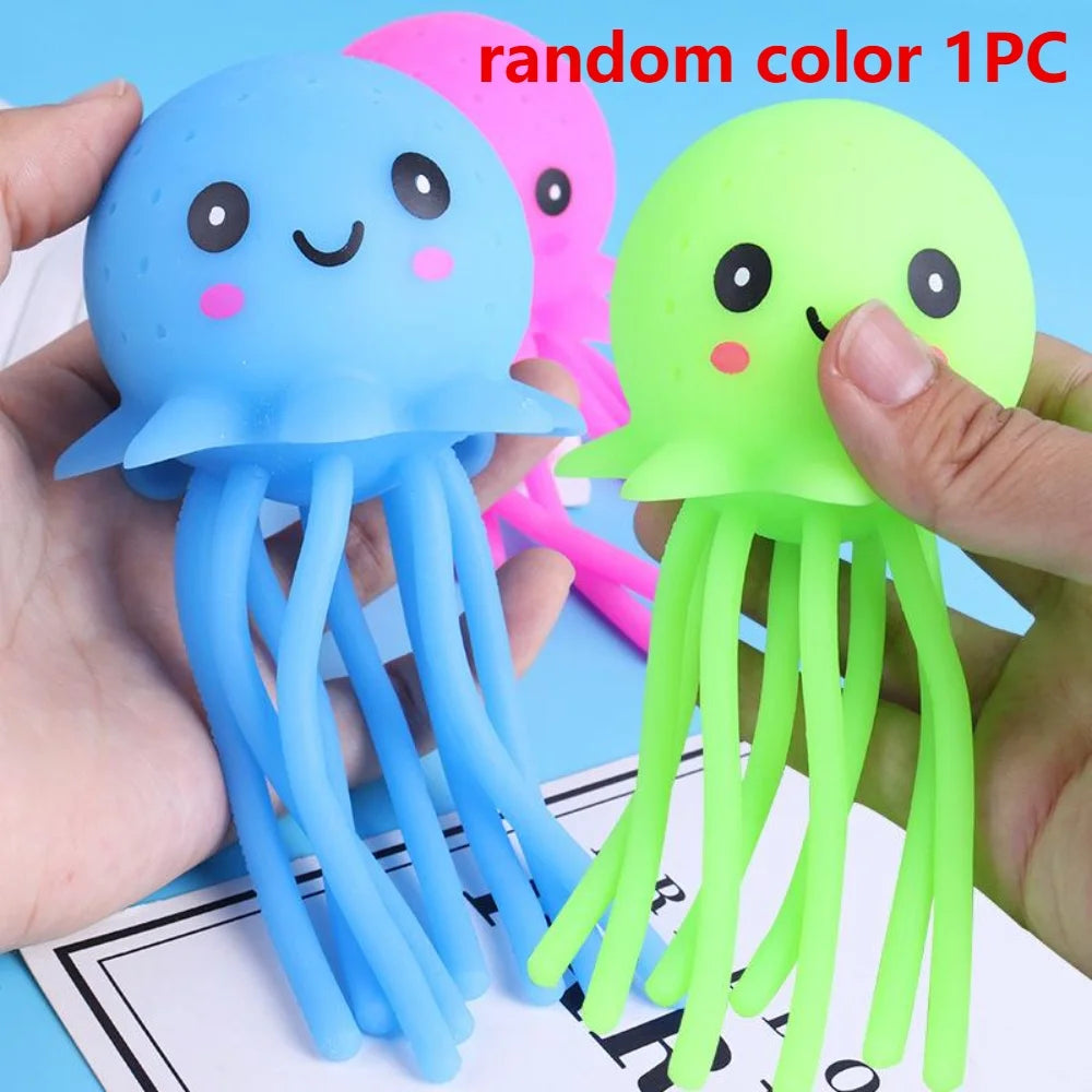 Octopus Bath Toy – Squeeze Water Toy for Kids