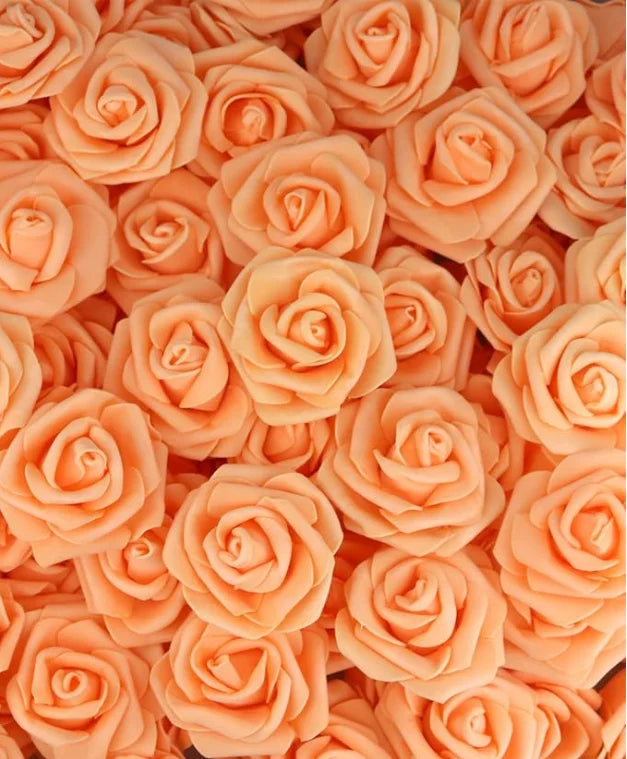 Artificial Rose Flowers – Foam Fake Roses for Home & Wedding Decor