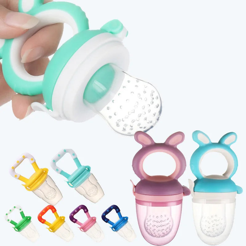 Baby Fruit Feeder – Silicone Food Feeder for Infants