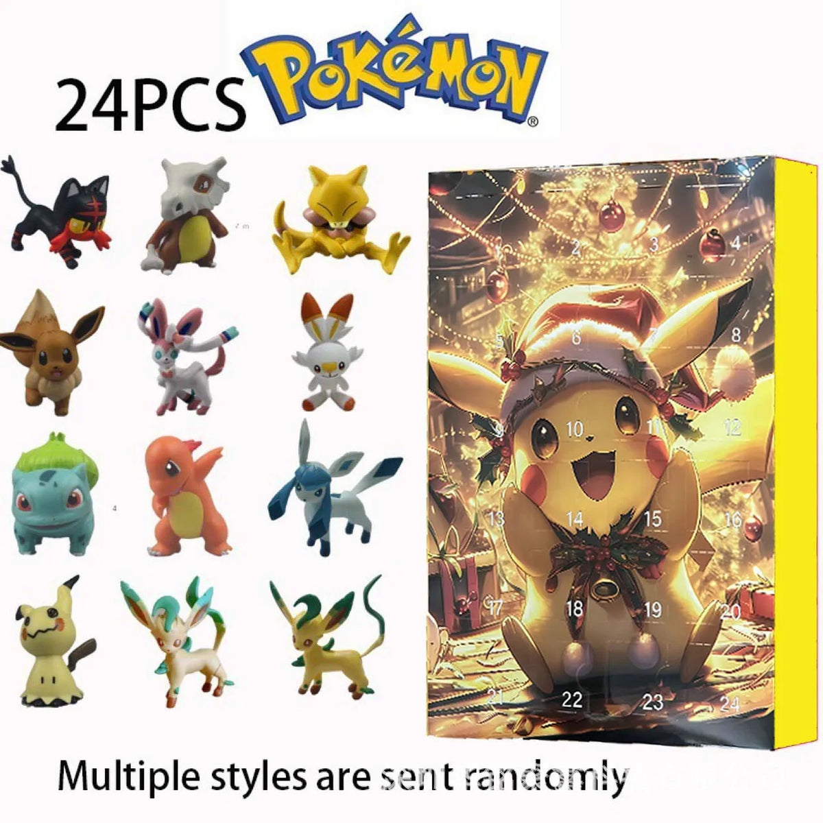 Anime Mini Figures – 24-Piece PVC Collectible Surprise Set
