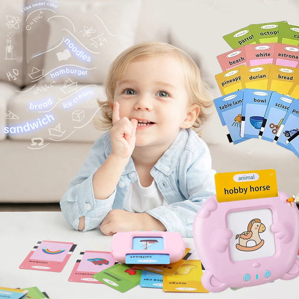 Product Title: Talking Flash Cards for Kids Electronic Language Learning Toy