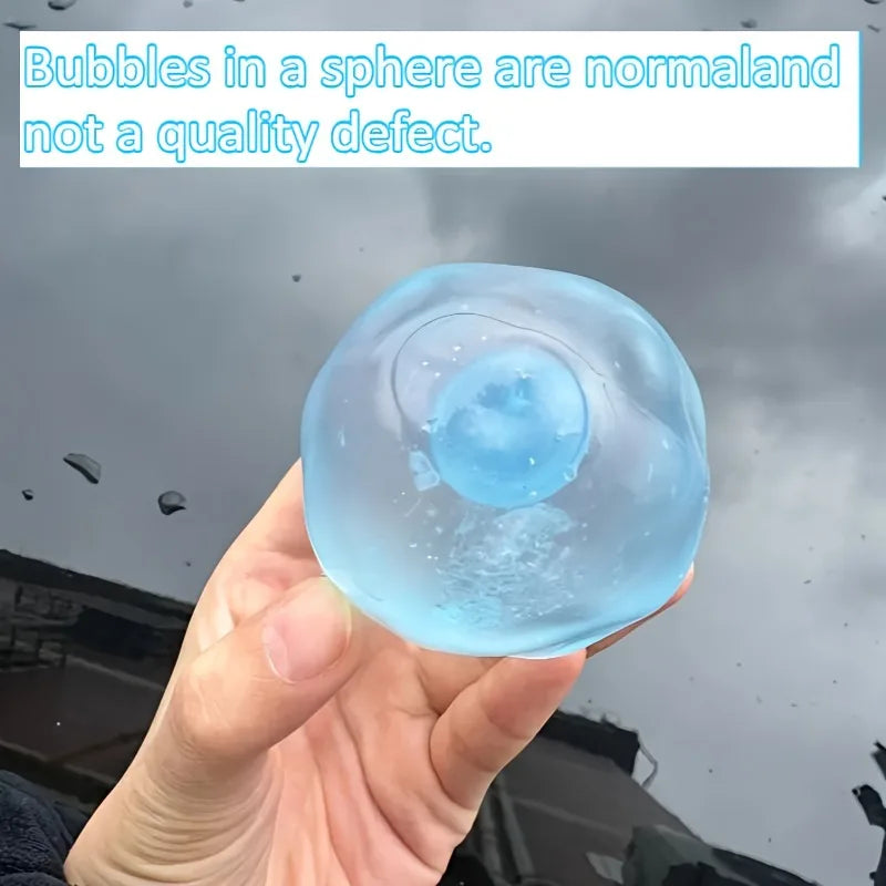 Mochi Fidget Toy – Transparent Soft Squeeze Stress Relief Toy