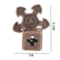 Metal Brain Teaser – 3D Disentanglement Logic Puzzle