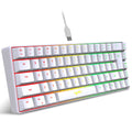 61 Key Gaming Keyboard – Mini Wired RGB Keyboard for Gaming & Office