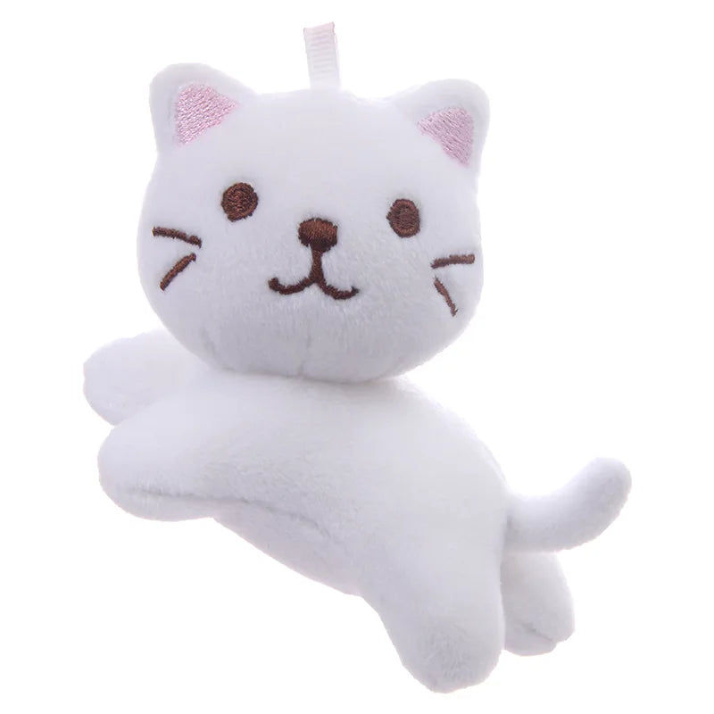 Cat Plush Toy – Cute Soft Kitten Doll & Backpack Pendant