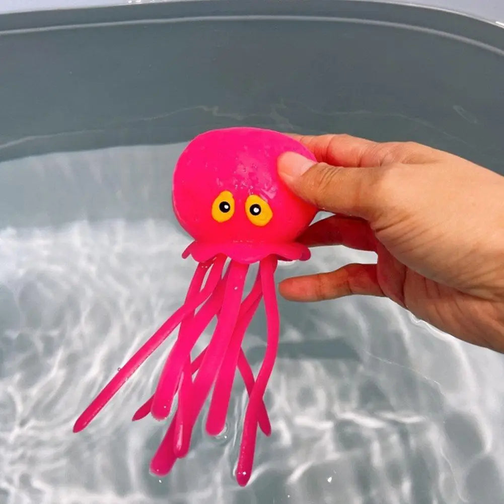 Octopus Bath Toy – Squeeze Water Toy for Kids